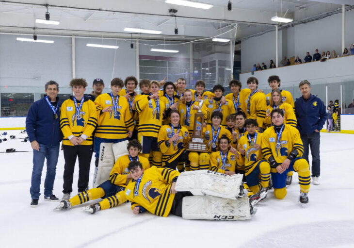 TAMPA, FL - FEBRUARY 07: 2024-25 Lightning High School Hockey League Varsity Finals between Land O’ Lakes and Steinbrenner on February 7, 2025 at the TGH Ice Plex in Tampa, FL. (Mark LoMoglio/Tampa Bay Lightning)